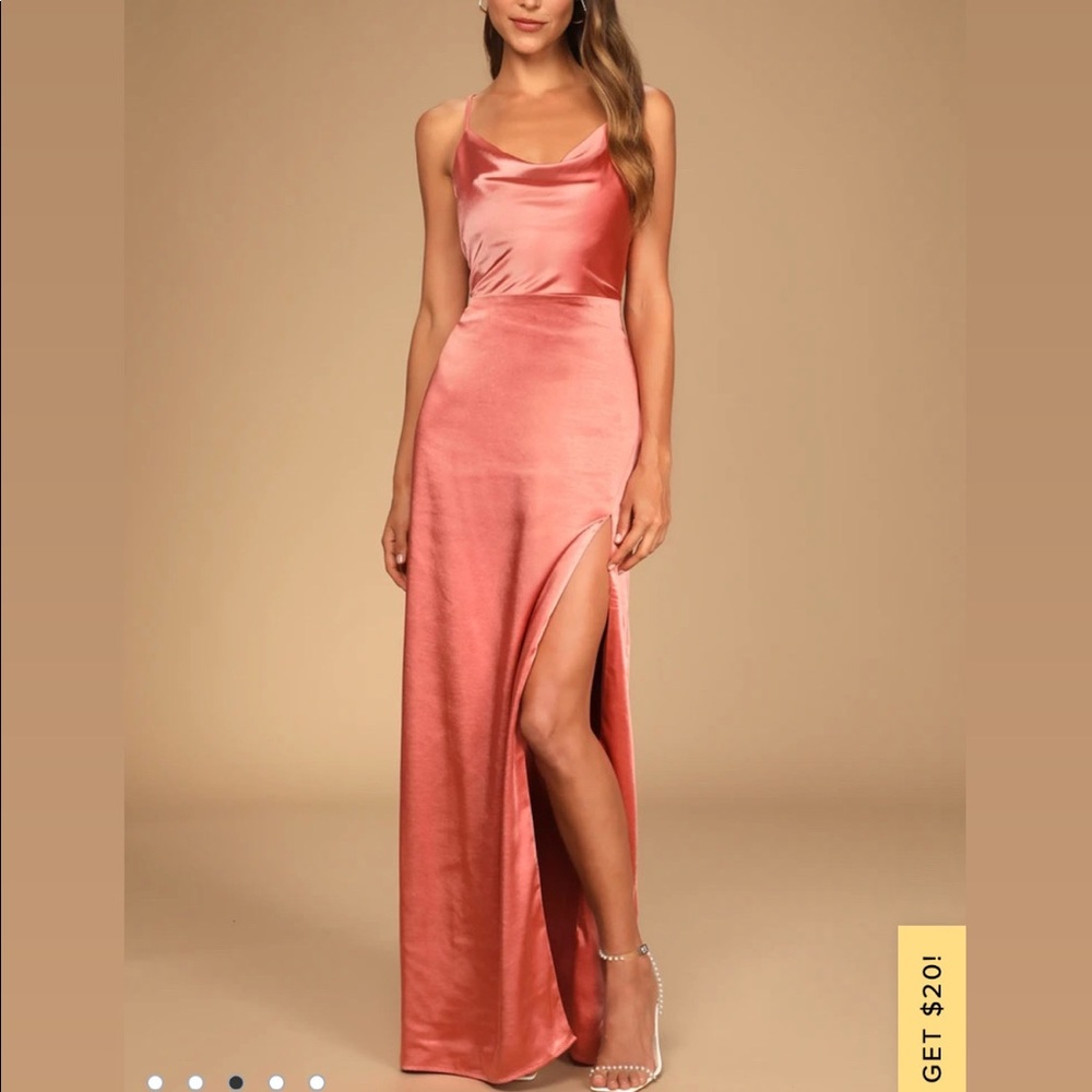 Satin Dress